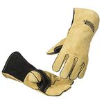 Lincoln Electric K4082-XL Heavy Duty MIG Stick Welding Glove, XL