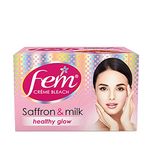 Fem Saffron & Milk Healthy Glow Creme Bleach 2 X40g (Twin Pack)