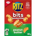 Ritz Bits Sandwich Crackers, Peanut Butter, 180 g