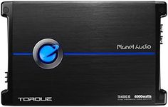 Planet Audio TR4000.1D Monoblock Car Amplifier with Remote Subwoofer Control