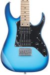 Ibanez GRGM21M-WNS GIO RG Mikro Series Electric Guitar - Blue Burst