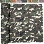 Yeacool Large Camo Netting Camouflage Netting Bulk Roll for Hunting Blind Car Cover Dinosaur Party Decoration Birthday Theme Sunshade (US-04, 19.7ftx19.7ft, 6m*6m)