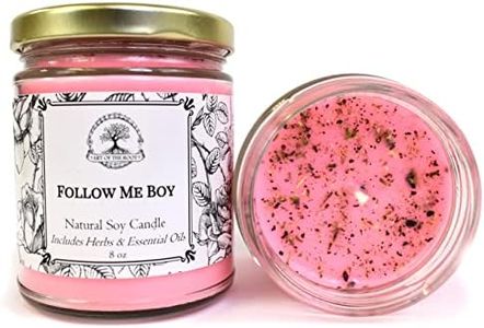 Follow Me Boy 9 oz Soy Spell Candle | Love, Attraction, Commitment & Fidelity Rituals | Hoodoo, Magick, Wiccan & Pagan Rituals