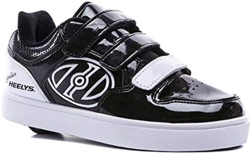 Heelys Motion Plus Signature | Chaussures à Roues en édition limitée pour garçons et Filles | (36.5 EU, White/Black)