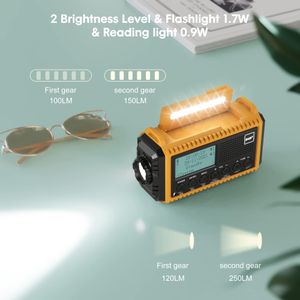 Dab Solar Hand Crank Radio – 5000mAh Emergency Portable Power