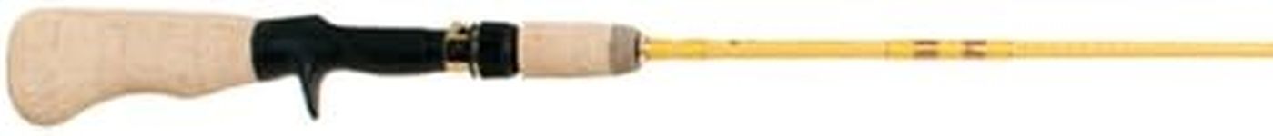 Eagle Claw Featherlight Casting Rod, 2 Piece (Ultra Light Yellow, 4-Feet 10-Inch)