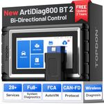 TOPDON ArtiDiag800BT 2 OBD2 Scanner, Full System Bidirectional Car Diagnostic Tool, 28+ Functions, AUTOVIN, FCA AutoAuth CAN-FD Protocol, Wireless Bluetooth Diagnosis Scan Tool, 2 Years Free Updates