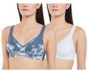 Marks & Spencer 2pk Ultimate Support Wired Sports Bras A-E T336356DARK Turquoise (32B)