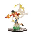 Offo || Monkey D. Luffy Anime Action Figure Lightweight Attractive Durable for Home Decors, Office Desk and Study Table