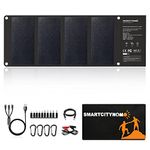 28W Foldable Solar Charger, High-Efficiency Panel