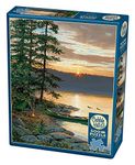 Cobble Hill 500 Piece Puzzle - Canoe Lake (With Poster Included)