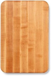 John Boos Reversible Block Cutting Board, Chop-N-Slice Series, 18" x 12" x 1-1/4", Maple