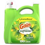 Gain Laundry Liquid Fabric Softener, Original Scent, Fabric Conditioner, 4.16 L, 190 Loads