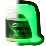 Glow in The Dark Paint, 1.7 fl oz (50ml), Aurora Bright Green, Non-Toxic, Water Based, by SpaceBeams