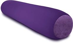 Deluxe Comfort LRGMBR-06 Micro bead Body Pillow Purple-Squishy Soft-Cover