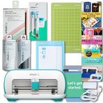 Cricut Joy Machine with Insert Cards, Smart Vinyl, Cutting Mats and Tool Set Bundle - Compact Tool for DIY Customized Crafts, Cards, Home Decor Projects and Decals, Beginner Craft Cutting Machine Kit