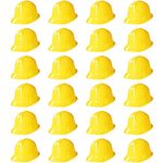 Novelty Place Construction Party Hats - Dress Up Soft Hats for Kids and Adults (Pack of 24)