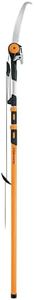 Fiskars Extendable Pruning Saws For Tree Trimming (Extends 7ft -16ft), Tree Trimmer with Chain-Drive for Cutting up to 1.25-Inch Diameter with 3x Power