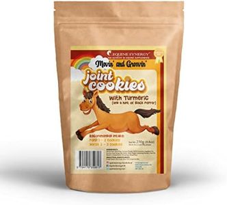 Equine Synergy 'Movin' and Groovin' JOINT COOKIES with TURMERIC for Maintaining Optimal Mobility