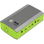 ZeroKor Portable Power Bank with AC Outlet,65W/110V External Battery Pack 24000mAh/88.8Wh Portable Laptop Charger,Portable Power Source Supply Backup for Outdoor Tent Camping Home Office