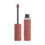 L’Oréal Paris Infallible Matte Resistance Liquid Lipstick, Powdery Matte Finish & Infused with Hyaluronic Acid, 630 Rosé Heat, 5 mL