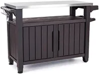 Keter Outdoor Rolling Table Cart fo