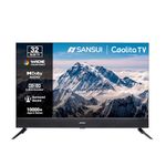 Sansui 80cm (32) Smart Coolita TV, QLED Display, HD Ready, Dolby Audio, Built-in Soundbar, Surround Sound, 60Hz Refresh Rate JSS32CSQLED (Black)