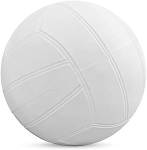 Botabee Swimming Pool Standard Size Water Volleyball | Pool Volleyball for Use with Dunnrite, Intex, Swimways or Other Pool Volleyball Sets, (Classic White, 8.4" Diameter)