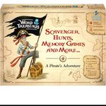 Word Treasures – Pirate Toys and Scavenger Hunt Games for Kids | Ages 4-8+, 1-4 players | Use for Sight Word Games, a Treasure Hunt, Memory Games or Puzzles for Kids Ages 4-8 | A Replayable Adventure!