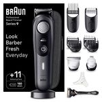 Braun Beard Trimmer Series 9 BT9441, Trimmer with Barber Tools and 180-min Runtime, Rated Which Best Buy