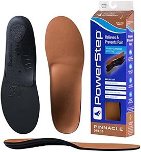 Powerstep Pinnacle Dress Insoles - Neutral Arch Support, Plantar Fasciitis, Low Profile Inserts for Men and Women, Full Length Dress Shoe Insoles, M7|W9