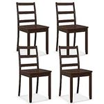 Giantex Wood Dining Chairs Set of 4