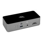 OWC 11-Port Thunderbolt 5 Docking Station, 3 8k displays, 2.5GbE, SD/Micro-SD Card Reader, Audio in/Out Jack, USB 3.2 Type-A Ports, 140W Power Delivery - Mac PC and Android