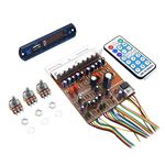 Electronic Spices Combo of 100 Watt 4440 Ic Based Audio Amplifier Board With Bluetooth Module and Remote