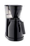 Melitta Filter Coffee Machine with Insulated Jug, Easy Therm II Model, 1023-06, Black, 6762891