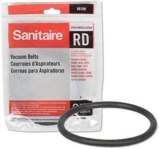 Sanitaire 66100 Upright Vacuum Replacement Belt, Round Belt, 2/Pack