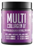Mango Herbs Multi Collagen Pro: Pure 100% Hydrolyzed Japanese Marine Collagen Peptides (Types I, II & III) for Joint Health, Skin, Hair & Nails | No Smell | No Pork/Beef