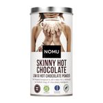 NOMU Skinny Hot Chocolate - Sugar-free, Keto, Aspartame Free, 33 Servings, Chocolatey, Guilt Free - Ideal for Weight Watchers & Diets (200g)