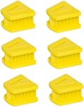 Impressive Smile Autoclave Mouth Props Dental Silicone Bite Blocks, Bag of 6 (Small (Yellow))