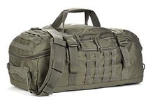 Miramrax Travel Duffle Bag Backpack for Men - Large Tactical Bags Weekender Gym Bag for Overnight Traveling Military Workout Deployment Sports, Green, 80L, Duffel Bag