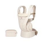 Ergobaby Omni Deluxe Baby Carrier, Lightweight, Breathable Soft Mesh, Enhanced Lumbar Support, Adjustable Waistbelt & Straps, Privacy Hood, 4 Carry Positions, 4 Storage Pockets, 3-20Kgs, 0-4 years