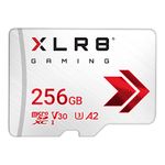 PNY 128GB XLR8 Gaming microSDXC Memory Card - 100MB/s, UHS-I, 4K UHD, Full HD, U3, V30, A2 - Micro SD for Portable Console Gaming on Nintendo-Switch, Steam Deck, Smartphones and Tablets