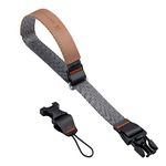 K&F Concept Camera Wrist Strap for Photographers, Adjustable Nylon Camera Hand Strap Compatible with Sony Canon Nikon Fuji DSLR SLR Mirrorless Camera