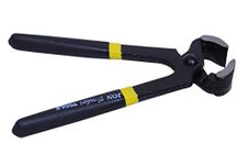 Jon Bhandari Tools 8 inch Carpenter Pincer – Heavy Duty Nail Puller Pliers with Black Coated Finish | Rust-Resistant Hand Tool for Carpentry, Construction, Wood, Craft & DIY