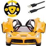 VRION® Remote Control car Rechargeable rc car Toys for kids1:16 High Speed Racing Remote Car for Kids Yellow