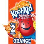 Kool-Aid Unsweetened Drink Mix, Orange Flavor, Pack of 48