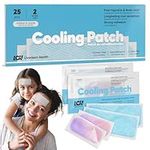 LivaClean 25 Sheets Cooling Patches Pain Relief, Headache & Fever - Cooling Relief Fever Reducer, Cool Fever Patch Kids, Cooling Patch, Baby Cooling Pad, Cooling Gel Pad, Fever Cooling Pads