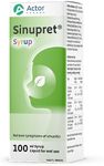 Sinupret Syrup 100ml - Clinically Proven Acute Colds, Flu and Sinusitis Treatment - Relieve Blocked/Stuffy Nose, Facial Pain and Post-nasal Drip - for 2 Years and Older