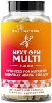 Next Gen Multivitamin for Women – 22 Optimized Vitamins for Immunity, Beauty, Brain, Energy, Bones and Heart – Vitamin C, D, E, K, Iron, B6 and DHA - 60 Vegetarian Soft Capsules (Packaging May Vary)