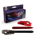 Funtime Gifts 10623 Invisible Ink Spy Pen-2 pack, Red and Black